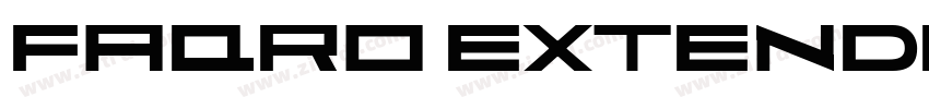 faqro extended itali字体转换